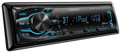 Лот: 10803072. Фото: 1. Автомагнитола Kenwood KMM-302BT... Автомагнитолы