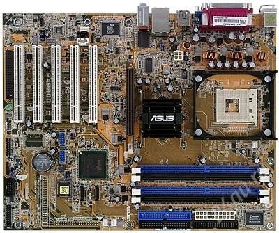 Лот: 1678058. Фото: 1. Материнская плата ASUS P4P800. Материнские платы