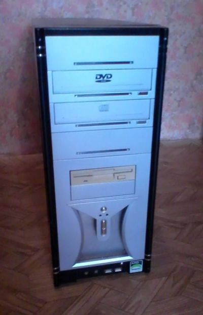 Лот: 4116185. Фото: 1. Обычный корпус ATX с БП 350W. Корпуса, блоки питания