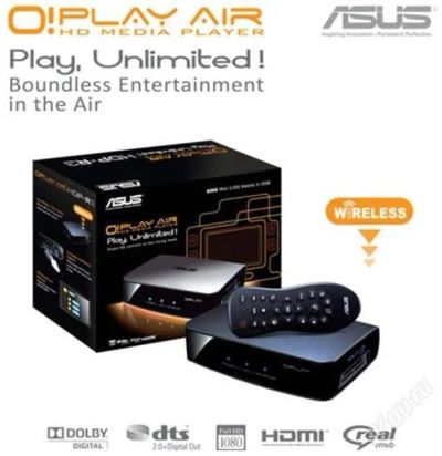 Лот: 2551719. Фото: 1. hd медиаплеер asus o!play air... Медиаплееры