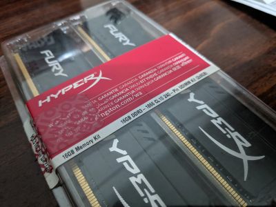 Лот: 14336164. Фото: 1. Оперативная память HyperX FURY... Оперативная память