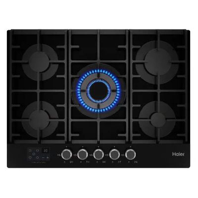 Лот: 25536037. Фото: 1. Газовая варочная панель Haier... Плиты, духовые шкафы, варочные поверхности