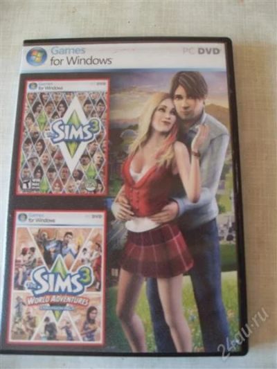 Лот: 965131. Фото: 1. The Sims 3 + The Sims 3 Мир прикльчений. Игры для ПК