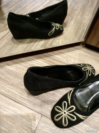 Лот: 13741303. Фото: 1. Туфли новые, натуральная замша... Туфли