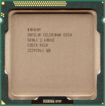 Лот: 10858532. Фото: 1. Процессор Intel Celeron G550 lga... Процессоры