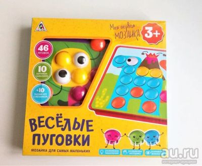 Лот: 12740195. Фото: 1. Крупная мозаика для малышей. Новая... Развивающие
