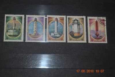 Лот: 11954789. Фото: 1. Марки СССР 1982г. Маяки Черного... Марки