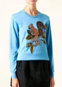Лот: 4643695. Фото: 1. Кофточка Dolce Gabbana с апликацией. Свитеры, толстовки, худи