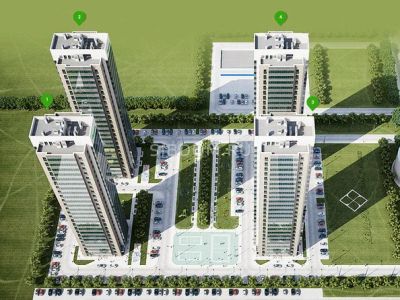 Лот: 10489002. Фото: 1. Продам 1-ком. ЖК "Квадро", 3 дом... Квартиры, студии