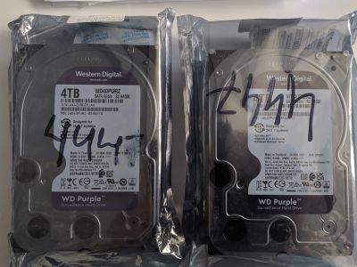 Лот: 17689604. Фото: 1. Жесткий дискй 4tb WD40purz. Жёсткие диски (HDD)