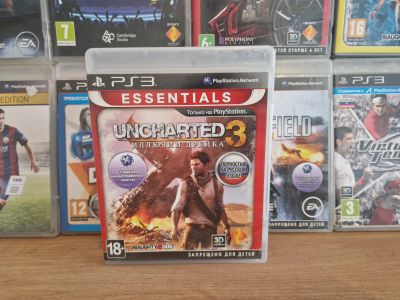 Лот: 25851395. Фото: 1. Игра PS3 Uncharted 3 Иллюзии Дрейка... Игровые приставки, консоли