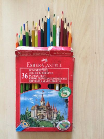 Лот: 7847720. Фото: 1. Карандаши цветные Faber-Castell... Ручки, карандаши, маркеры