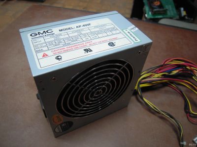 Лот: 13693573. Фото: 1. Блок питания ATX 400w GMC AP-400F... Корпуса, блоки питания