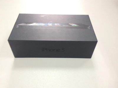 Лот: 3889560. Фото: 1. Коробка для iPhone 5 16Gb Black. Коробки, инструкции