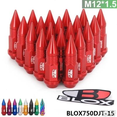 Лот: 13249003. Фото: 1. Гайки Blox nut M12*1.25 красные. Секретки, гайки, проставки