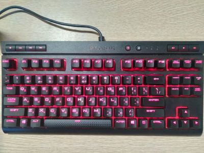 Лот: 18940861. Фото: 1. Клавиатура Corsair k63, Cherry... Клавиатуры и мыши