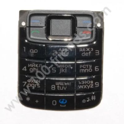 Лот: 3304985. Фото: 1. Кнопки Nokia 3110С (черный). Корпуса, клавиатуры, кнопки