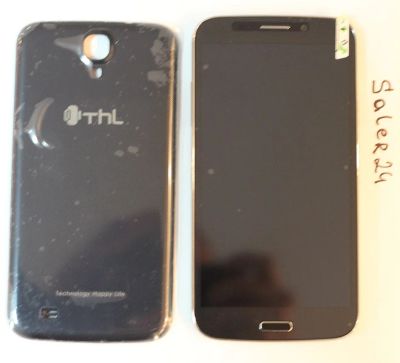 Лот: 3693519. Фото: 1. THL W300 black + чехол + 2 батареи... Смартфоны