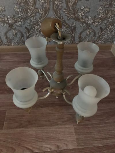 Лот: 16341012. Фото: 1. Люстра 1. Люстры, потолочные и подвесные светильники