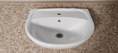 Лот: 24863724. Фото: 1. Раковина керамическая 55см. Раковины, умывальники
