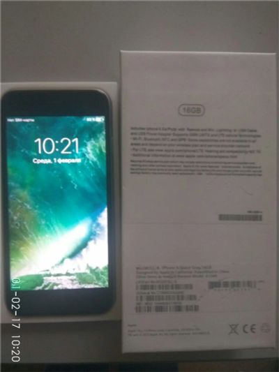 Лот: 8993662. Фото: 1. iPhone 6 16 gb. Смартфоны