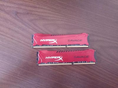 Лот: 11421877. Фото: 1. HyperX Savage 2x8GB DDR3 2600mhz. Оперативная память