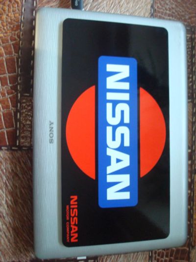 Лот: 8608185. Фото: 1. Табличка под Японский номер "Nissan... Детали тюнинга