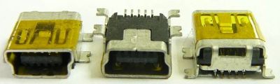 Лот: 8127843. Фото: 1. Системный разъем Motorola L7 miniUSB... Шлейфы, разъёмы