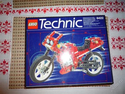 Лот: 1677574. Фото: 1. LEGO - конструктор "ЛЕГО" - мотоцикл. Конструкторы