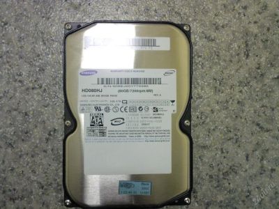 Лот: 100905. Фото: 1. Жесткий диск Samsung HD080HJ 80Gb... Жёсткие диски (HDD)