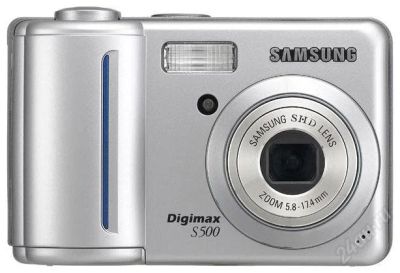 Лот: 871533. Фото: 1. Samsung Digimax S500 (возможен... Цифровые компактные