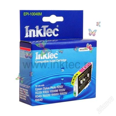 Лот: 2910965. Фото: 1. Картридж InkTec T0483 для Epson... Картриджи, расходные материалы