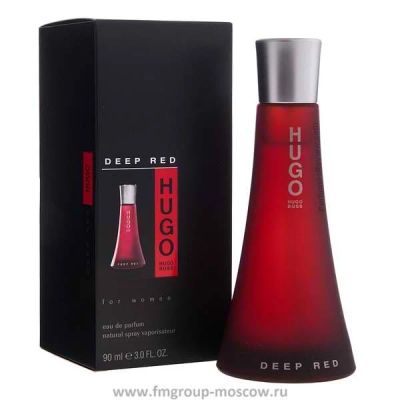 Лот: 1492318. Фото: 1. Hugo Boss Hugo Deep Red, 90 мл... Женская парфюмерия
