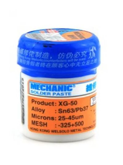 Лот: 11812270. Фото: 1. Паяльная паста Mechanik XG-50... Материалы, химия