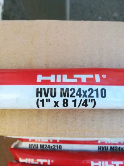Лот: 12263526. Фото: 1. Химический анкер HVU капсула HILTI... Крепёж