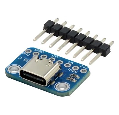 Лот: 24387338. Фото: 1. Разъём Type-C гнездо 8pin USB... Разъёмы