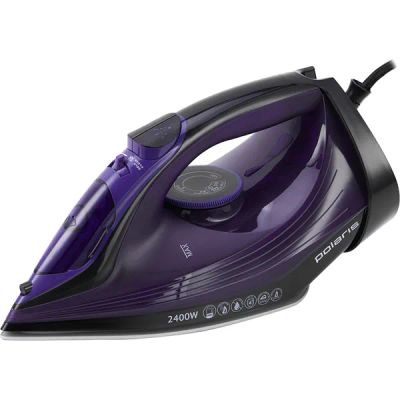 Лот: 24585653. Фото: 1. Утюг Polaris PIR 2487AK 3m, черный... Утюги, парогенераторы, отпариватели