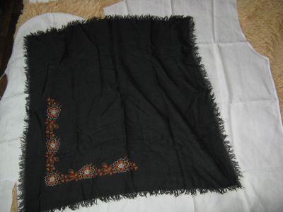 Лот: 16300817. Фото: 1. платок с вышивкой для рукоделия... Ткани, нитки, пряжа