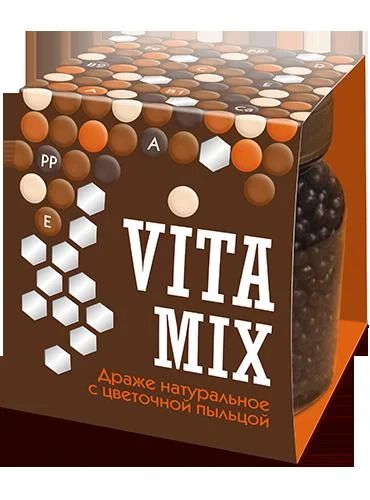 Лот: 4788387. Фото: 1. Драже с цветочной пыльцой VitaMix... Мёд, продукты пчеловодства