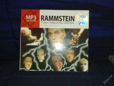 Лот: 113086. Фото: 1. rammstein mp3/ 16 альбомов. Аудиозаписи
