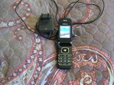 Лот: 14846404. Фото: 1. Сотовый раскладушка Nokia 6060. Кнопочные мобильные телефоны