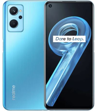 Лот: 22222063. Фото: 1. Смартфон realme 9i 128GB Синий... Смартфоны