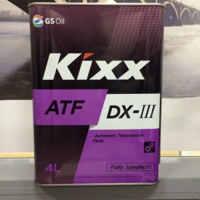 Лот: 9073606. Фото: 1. KIXX ATF DX-III 4L. Масла, жидкости