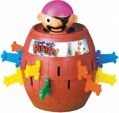 Лот: 6378532. Фото: 1. Игра настольная Пират от TOMY... Детские настольные игры