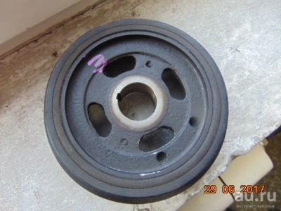 Лот: 2887640. Фото: 1. шкив коленвала Nissan QR20DE... Двигатель и элементы двигателя