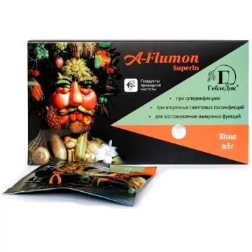 Лот: 22072229. Фото: 1. A-Flumon, Комплекс при суперинфекциях... Народная медицина, БАДы