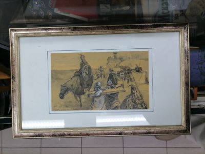 Лот: 20588602. Фото: 1. этюд Горенский Г.Г. Рисунки, эскизы