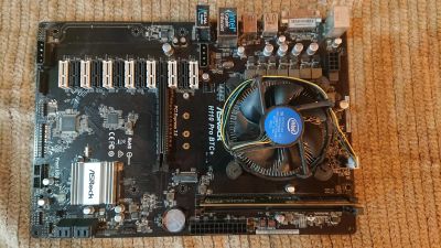 Лот: 16350517. Фото: 1. Компьютер i3 6100, Asrock H110... Комплекты запчастей