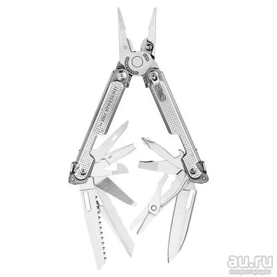 Лот: 15842175. Фото: 1. Мультитул Leatherman FREE P4 832642... Инструмент и аксессуары для туризма
