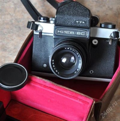 Лот: 2134967. Фото: 1. Советский фотоаппарат КИЕВ - 6С... Плёночные зеркальные